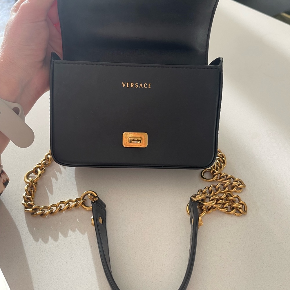 Versace Graffiti evening bag